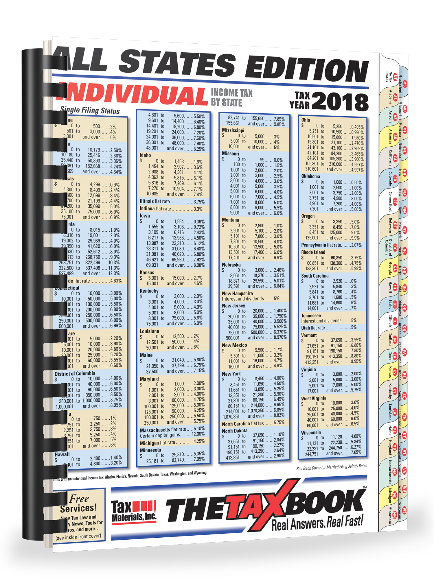 TheTaxBook All States Edition Fast Answer Tax Book (2018) - #3887 